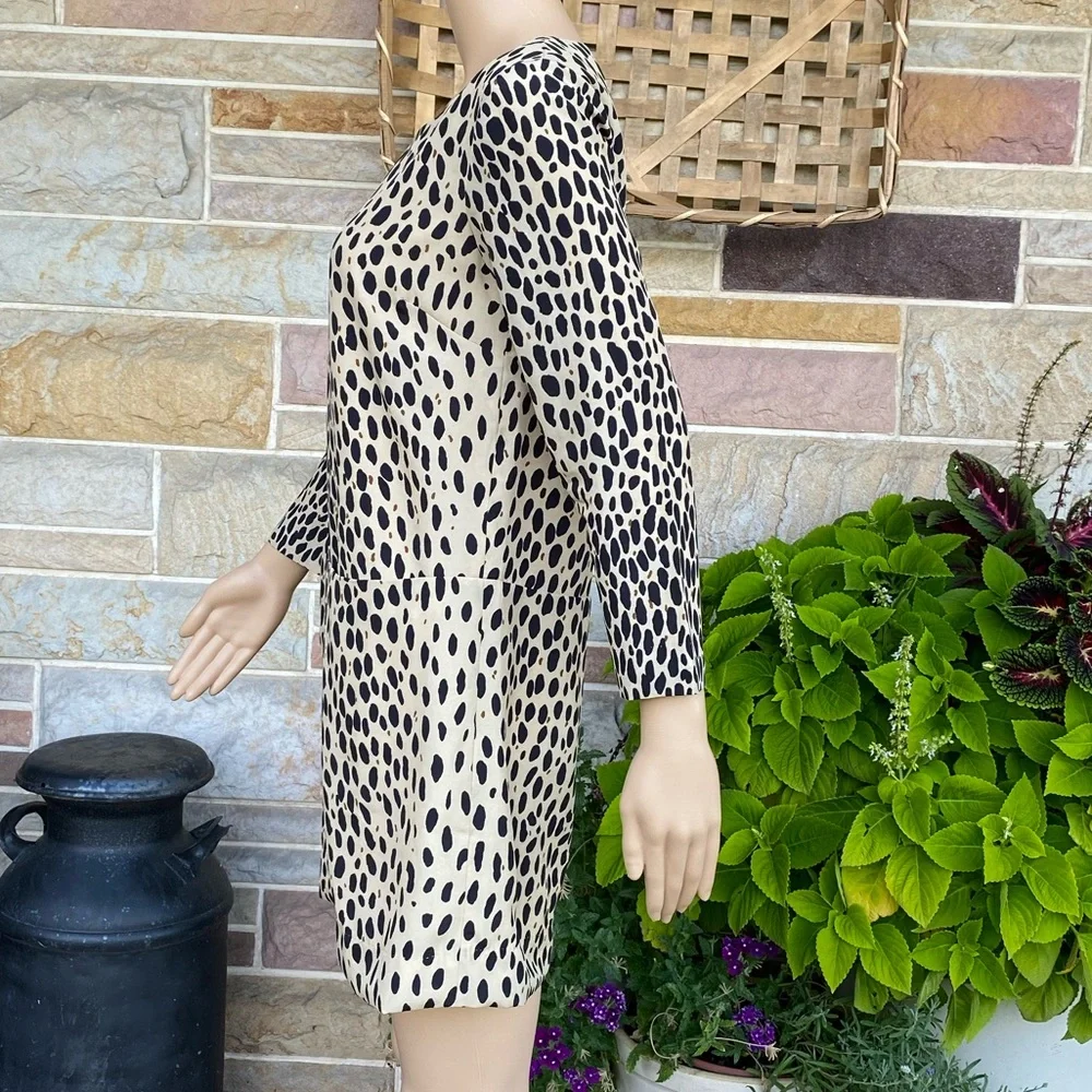 J. Crew Factory Jules Leopard Print Shift‎ Dress